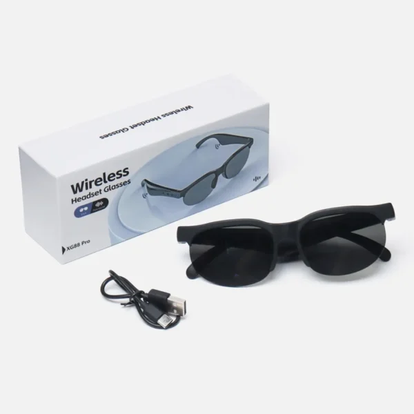 Wireless XG88 Pro Bluetooth Glasses with Built in Speakers and Hands Free Calling